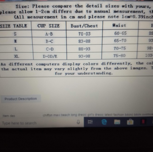 ⬇️ SALE ⬇️1 LEFT 🌴2 Piece Tropical Bikini🌴 - Picture 6 of 6